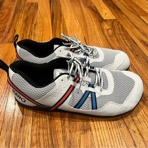 Xero Prio Men's Size 10 White Barefoot‎ Sneakers Shoes Minimalistic Low Top
